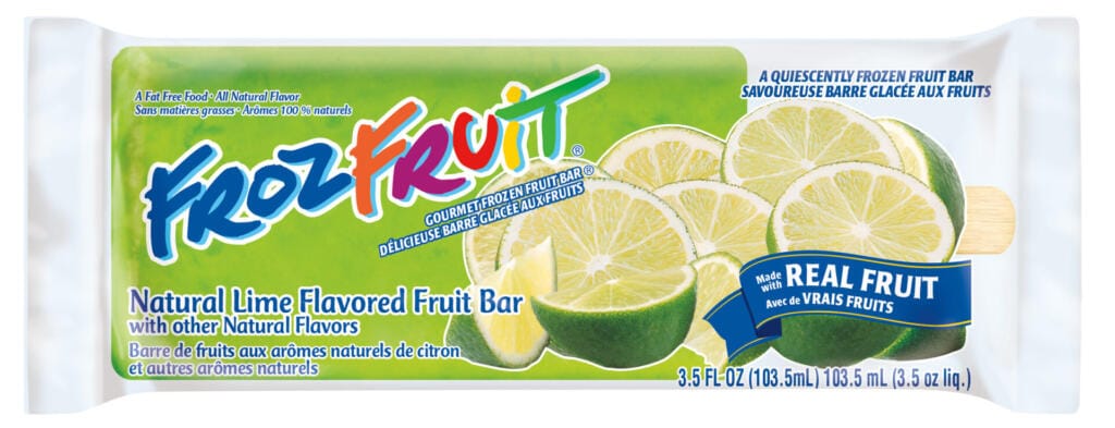 CLASSIC TRUCK MENU 33 CLASSIC TRUCK MENU July 31, 2026 3.5oz FrozFruit Double Lime wrap NC 1