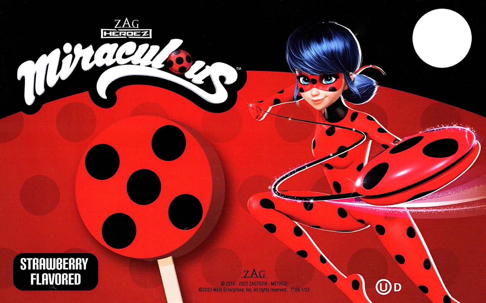 Miraculous Ladybug Face Bar — Strawberry frozen confection 3.75 fl oz