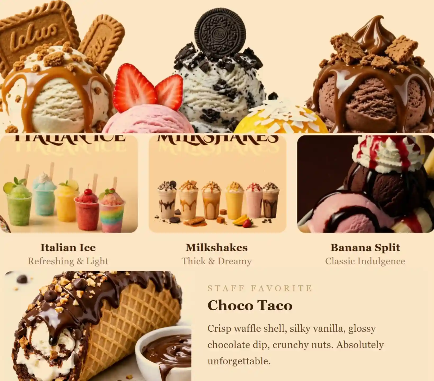 Retal Ice Cream NJ mobile pop-up ice cream truck — event catering for birthday parties and corporate events in Sussex County and Morris County New Jersey